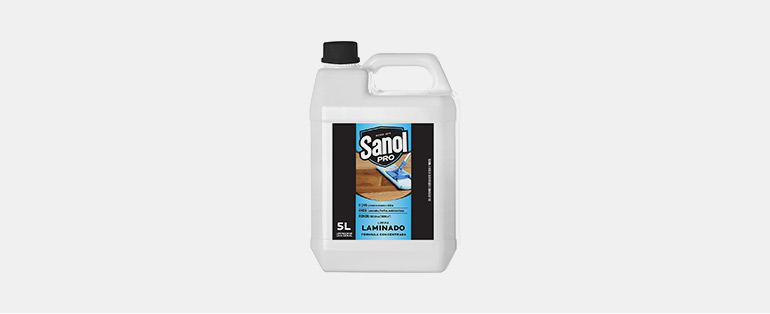 Utilize os melhores produtos na rotina de limpeza da sua empresa — Limpa Laminado Sanol Pro 5 litros | Blog NEO Brasil