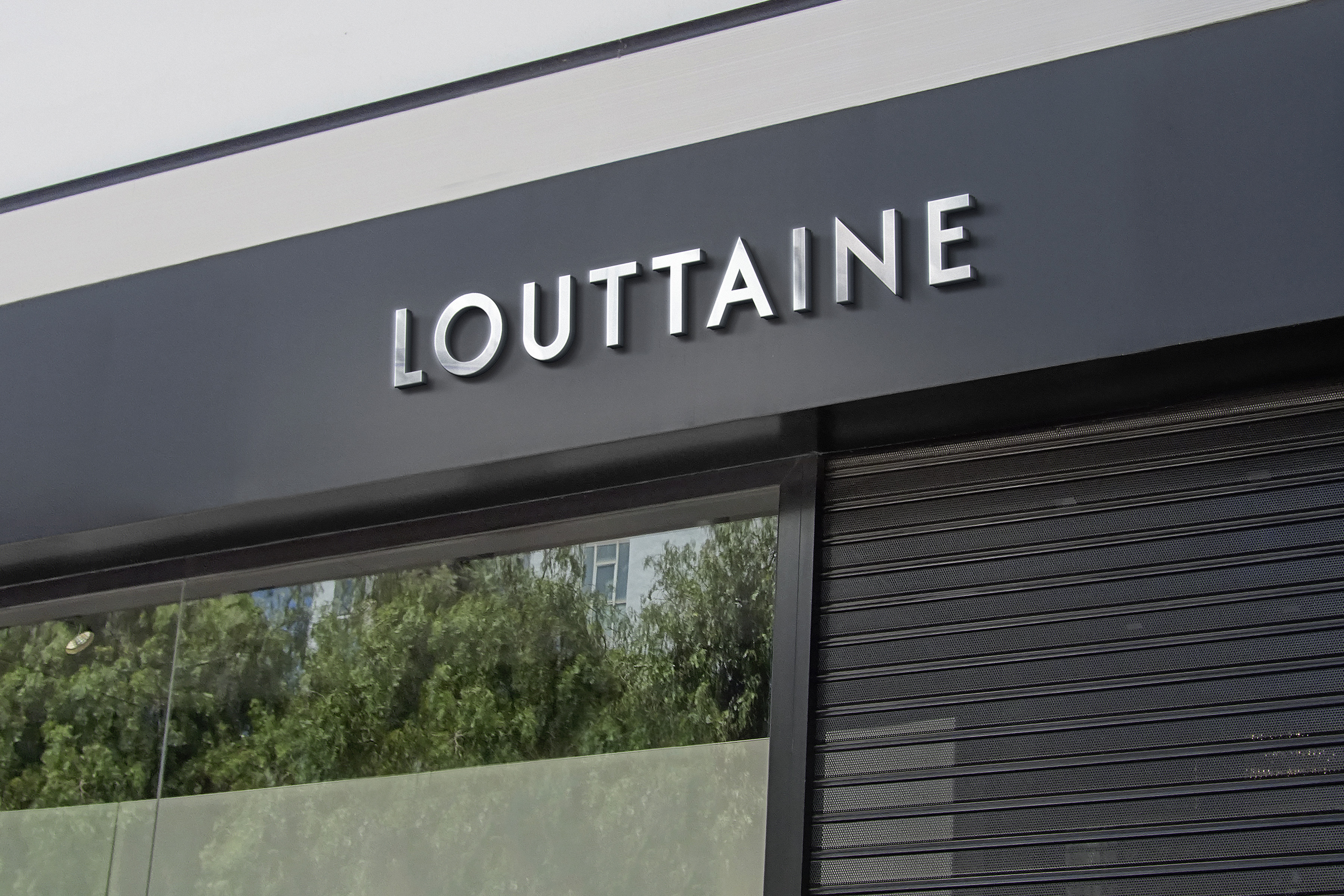 Materiais para fachada de loja